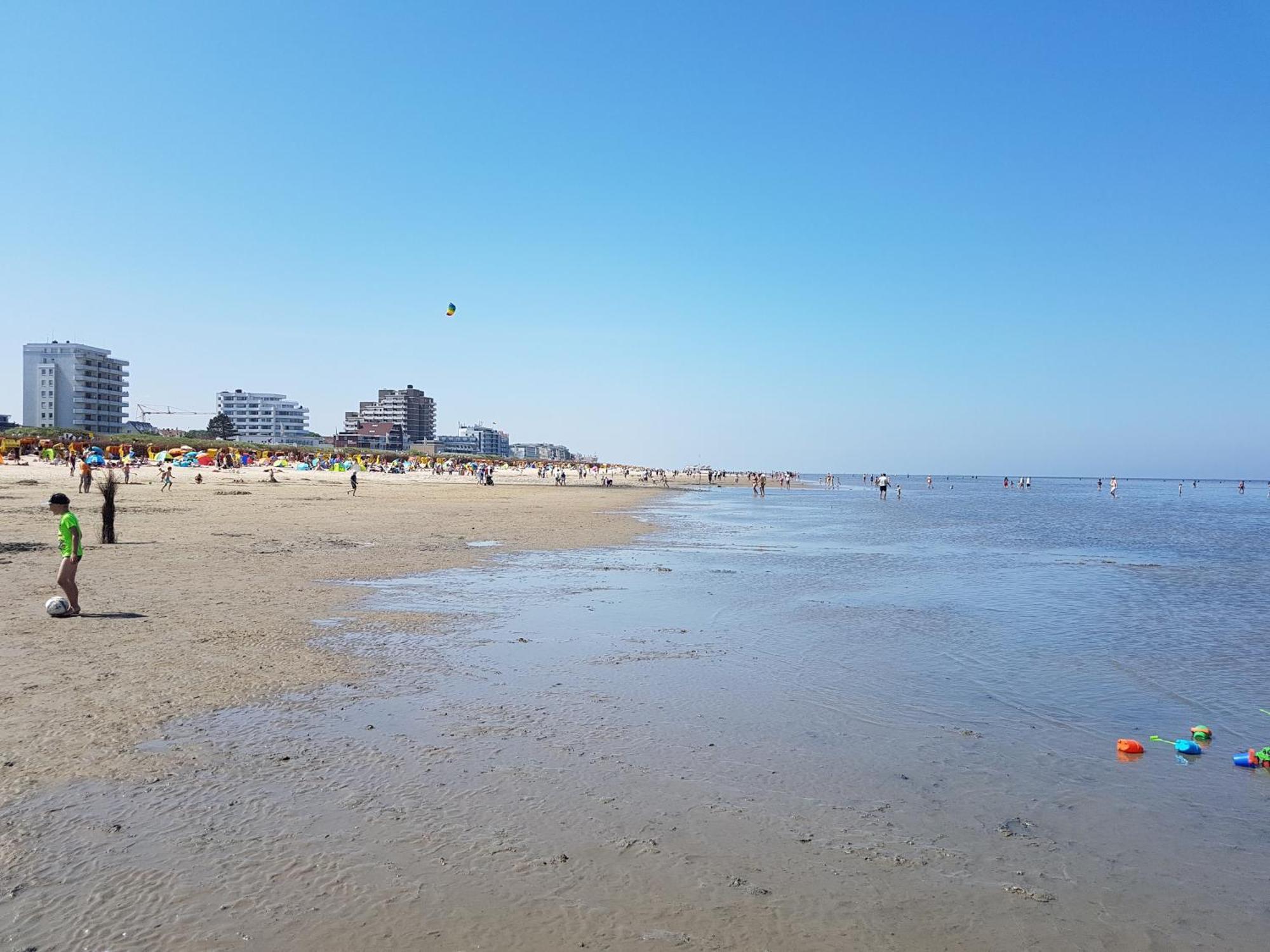 Gemuetliches Apartment Direkt Am Strand Cuxhaven Eksteriør billede